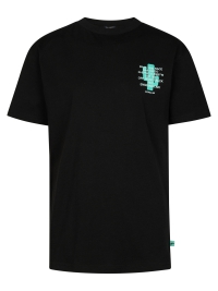 Petrol t-shirt classic print black (B-1060-TSR678-9999)