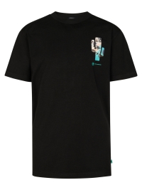 Petrol t-shirt classic print black (B-1060-TSR690-9999)