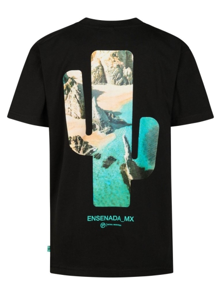 Petrol t-shirt classic print black (B-1060-TSR690-9999)