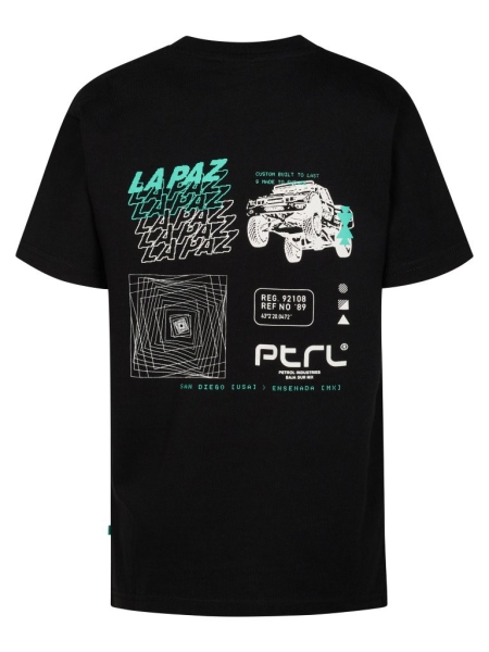 Petrol t-shirt classic print black (B-1060-TSR691-9999)