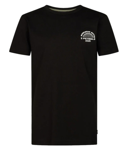 Petrol t-shirt classic print black (B-1060-TSR114-9999)