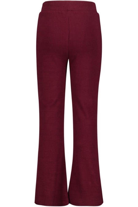 4President rib broek Fieke maroon banner