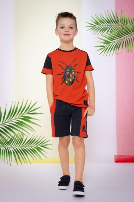 Louder! shirt Lamar paprika