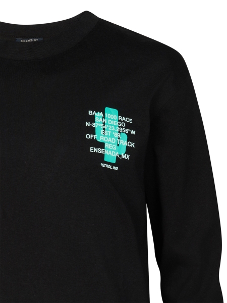 Petrol longsleeve (B-1060-TLR698-9999)