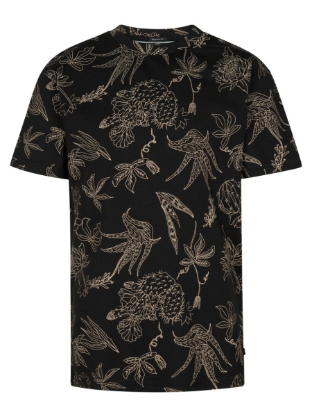 Petrol shirt aop (B-1060-TSR618-9999)