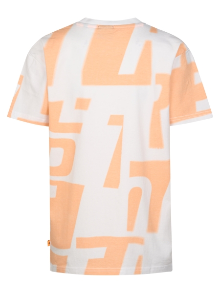 Petrol shirt print (B-1060-TSR694-0000)