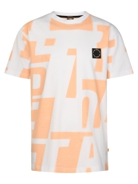 Petrol shirt print (B-1060-TSR694-0000)