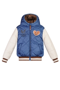 Moodstreet winterjas baseball Joy-Ann moody blues (M507-5220-129)