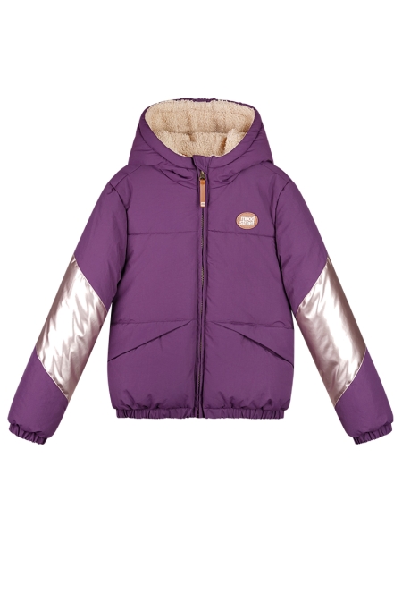 Moodstreet winterjas Joni grape (M507-5224-627)