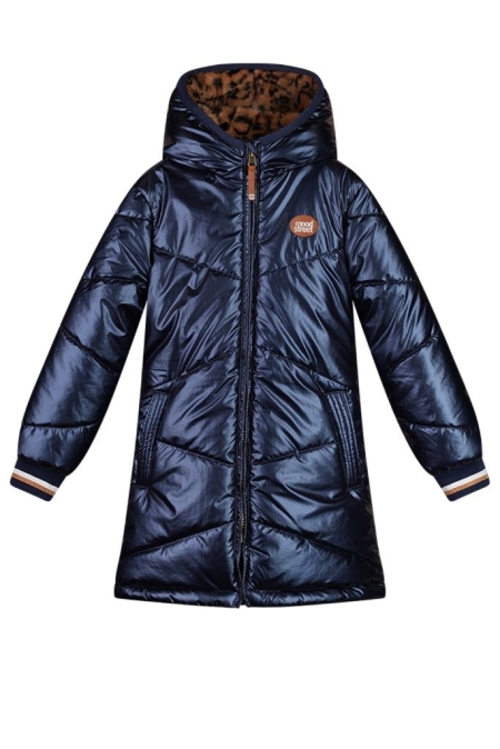Moodstreet parka winterjas Jaira shiny navy (M507-5230-169)