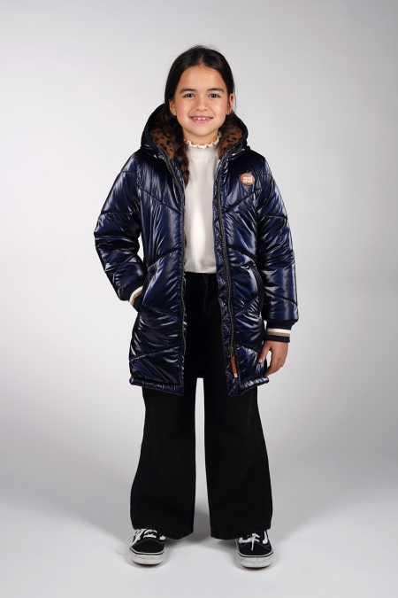 Moodstreet parka winterjas Jaira shiny navy (M507-5230-169)