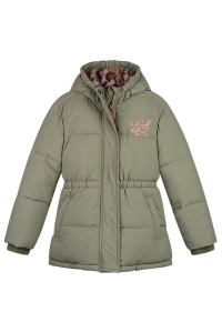 Moodstreet winterjas sparkling Juna khaki (M507-5232-470)