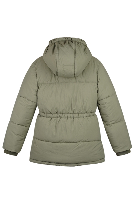 Moodstreet winterjas sparkling Juna khaki (M507-5232-470)