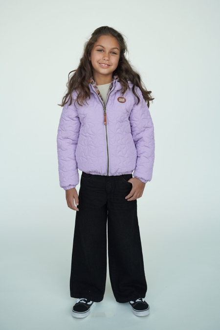 Moodstreet reversible winterjas Jowi sweet lilac (M507-5234-206)
