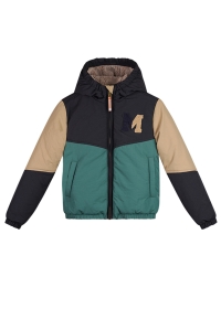 Moodstreet winterjas Joshua multi-colour black (M507-6218-099)