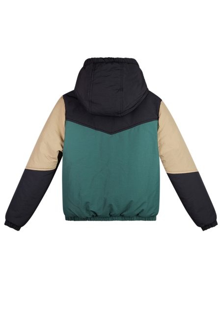 Moodstreet winterjas Joshua multi-colour black (M507-6218-099)