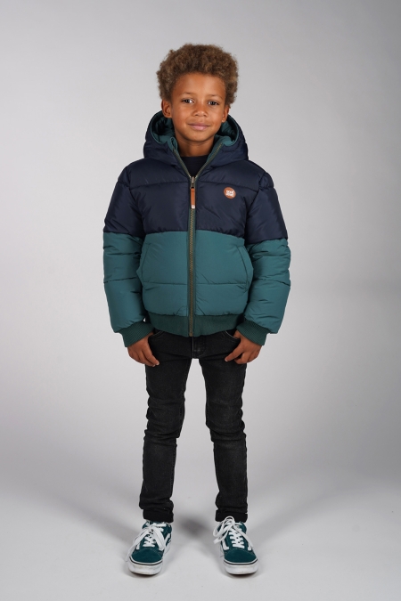 Moodstreet reversible winterjas Jamie rainforest (M507-6222-347)