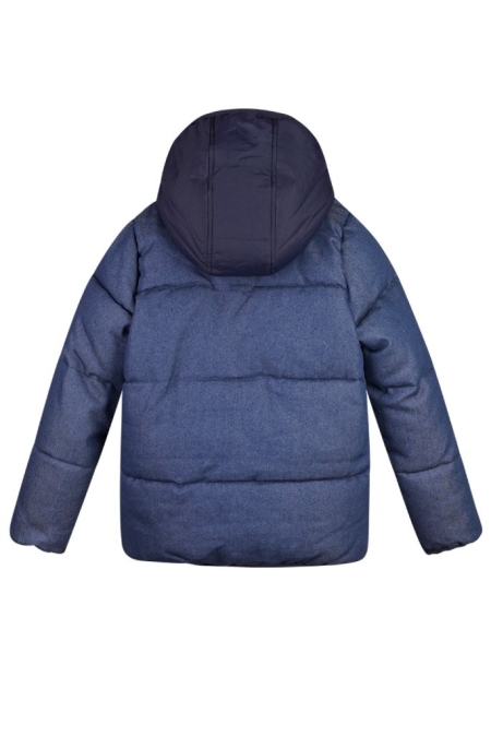 Moodstreet winterjas Jeff navy achterkant lichter blauw (M507-6224-170)