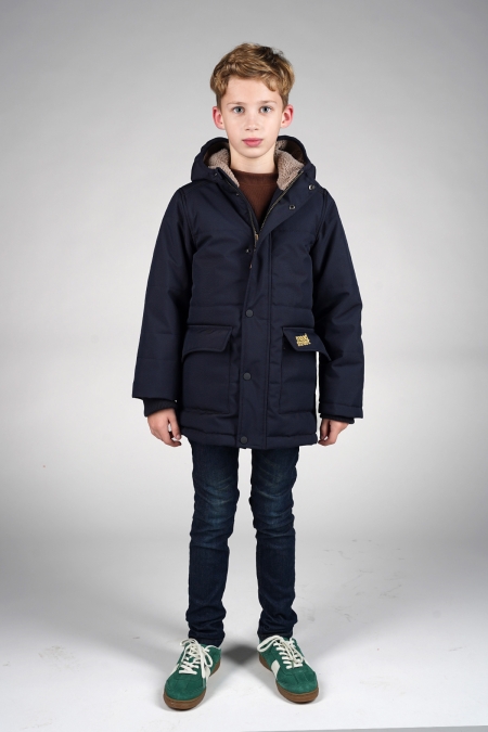 Moodstreet parka winterjas Jasper navy (M507-6230-170)
