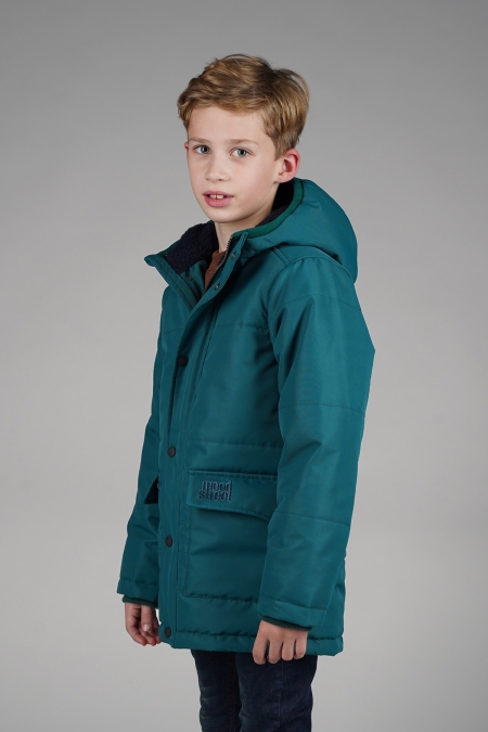 Moodstreet parka winterjas Jasper emerald green (M507-6230-343)