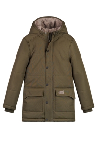 Moodstreet parka winterjas Jasper khaki (M507-6230-470)