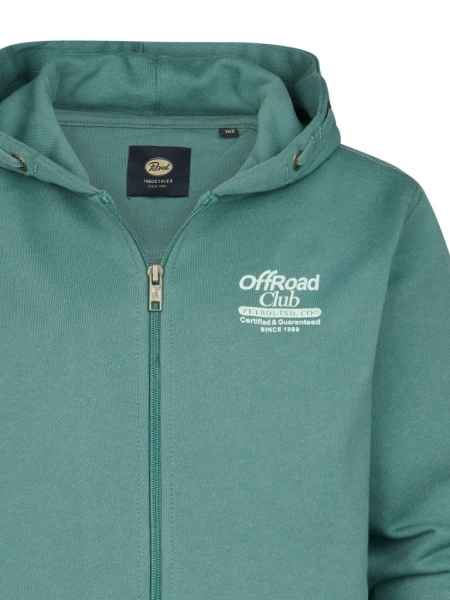 Petrol sweatjacket (B-1060-SWH866-6180)