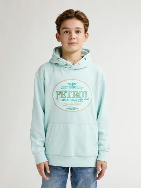 Petrol hoodie (B-1060-SWH300-6181)