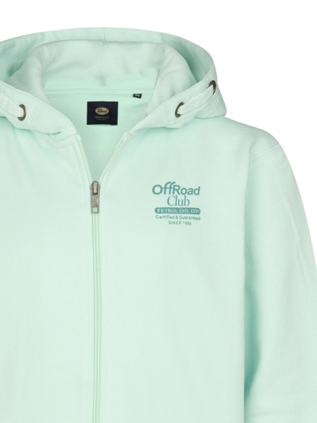 Petrol sweatjacket (B-1060-SWH866-6181)