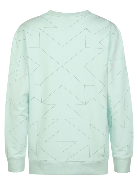 Petrol sweater aop (B-1060-SWR355-6181)