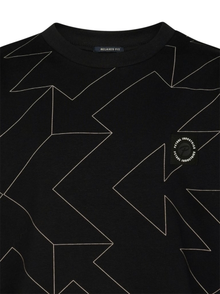 Petrol sweater aop (B-1060-SWR355-9999)