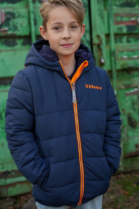 Tygo & Vito winterjas Jix navy (X507-6201-190)