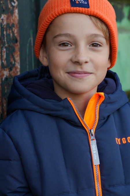 Tygo & Vito winterjas Jix navy (X507-6201-190)