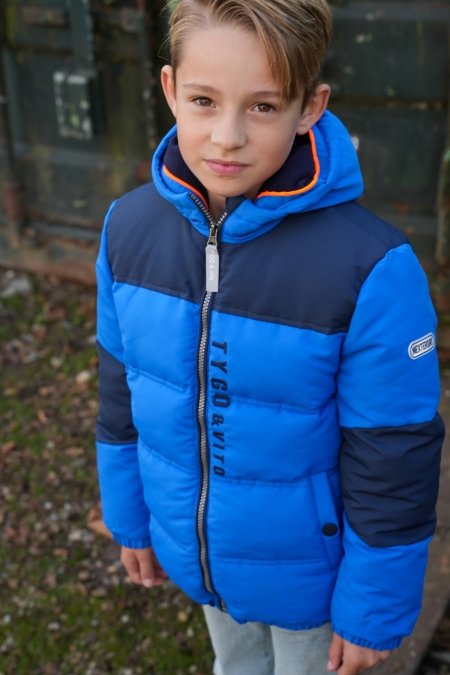 Tygo & Vito winterjas Joe victoria blue (X507-6202-139)