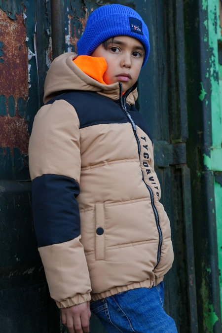 Tygo & Vito winterjas Joe winter camel (X507-6202-409)