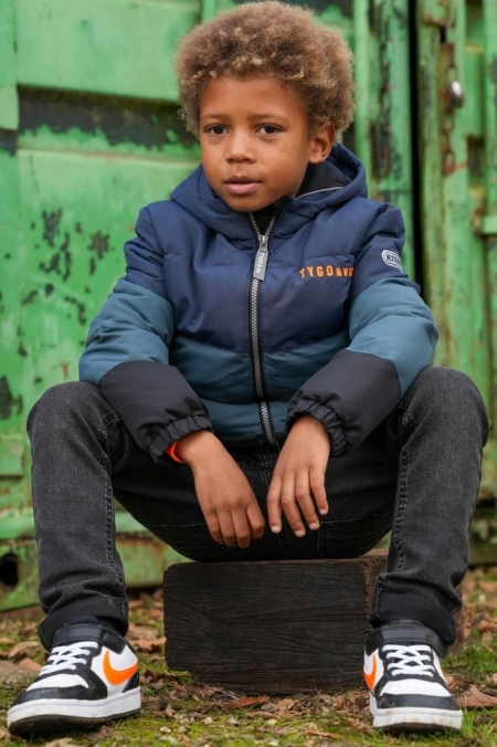 Tygo & Vito winterjas Joppe navy (X507-6203-190)