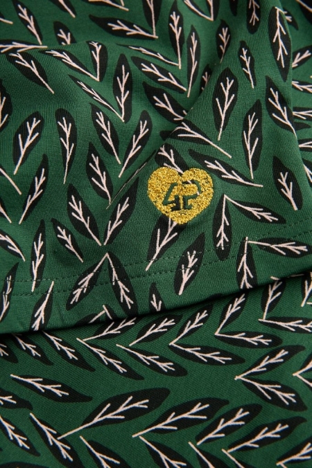 4President sweater Anna green print
