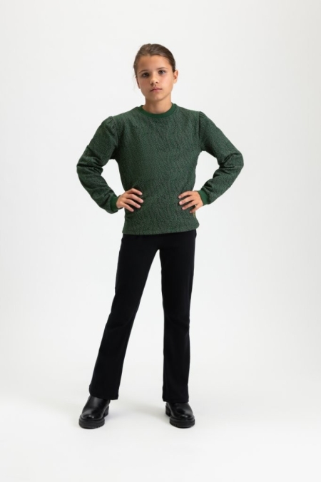 4President sweater Anna green print
