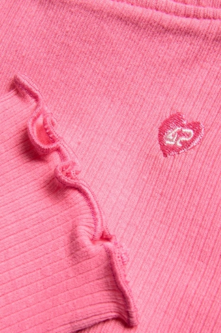 4President rib legging Bette pink