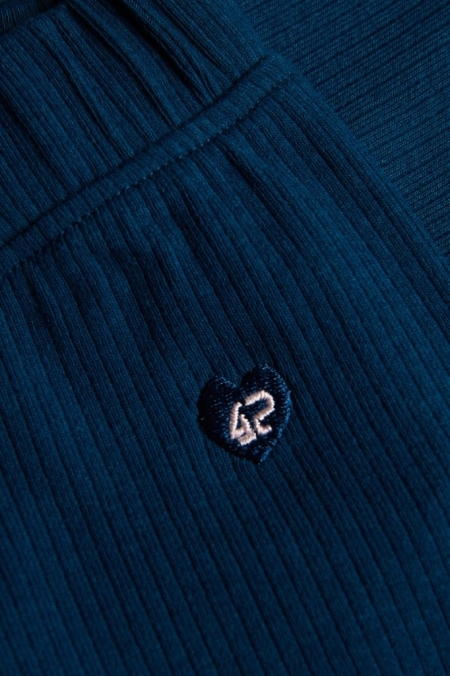 4President rib legging Bette blue