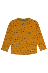 4President longsleeve Bram sand aop camping
