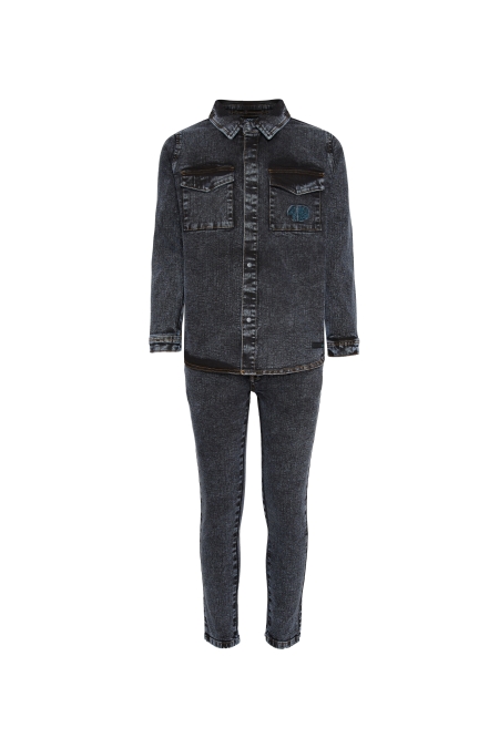 4President blouse Bert black