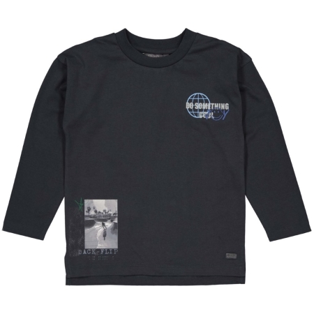 Quapi longsleeve Daan black raven
