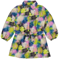 Quapi jurk Dana aop green flower
