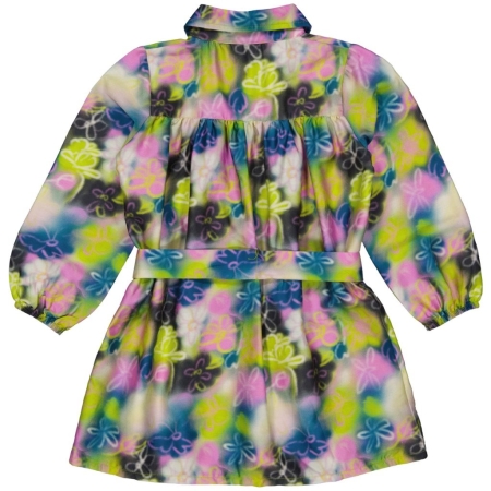 Quapi jurk Dana aop green flower