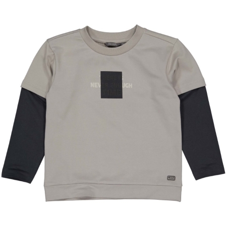 Quapi longsleeve Danick licht grey