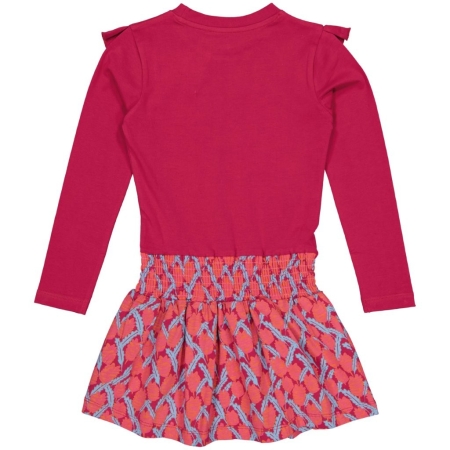 Quapi jurk Davina pink red