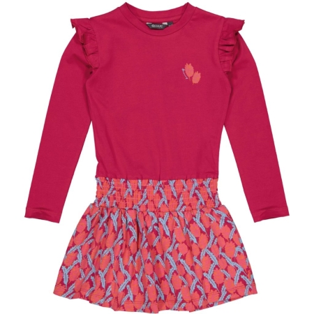 Quapi jurk Davina pink red
