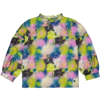 Quapi longsleeve Daylin aop green flower