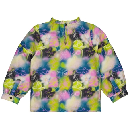 Quapi longsleeve Daylin aop green flower