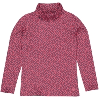 Quapi longlseeve Delia aop hot pink dot